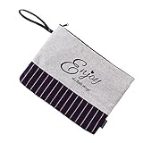 【アウトレット特別価格】消臭ポケット付き おむつポーチ（単品）DORACO クラッチバッグ　 安心の日本製 　たっぷり収納できる 　(ストライプ)