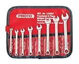 Stanley Proto Tether-Ready J1200FASD-TT 12 Point 15 Piece Satin Combination ASD Wrench Set by Stanle