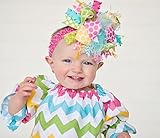 【こどもヘアバンド】派手カワ！！カラフルパステルカラーのヘアバンド★誕生日や入園入学のスタジオ撮影や発表会に今こどものヘアアクセがたまらなく可愛いっ！！お姉ちゃんになったらヘアクリップピンでヘアアレン