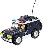 High Speed Police Wagon 114 Pcs building block set - Bullet proof all-terrain vehicle with bomb jamm