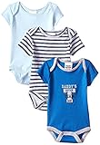 Peanut Buttons Babys Newborn MVP 3 Pack Body Suit Blue 3-6 Months [並行輸入品]