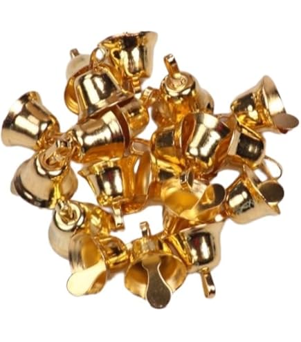 Amazon.co.jp: クリスマスベル 鈴 金属 ミニクラフトベル ジングルベル