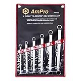 AMPRO T40692 12 Piece Offset Box Wrench Set 75 Degree Metric [並行輸入品]