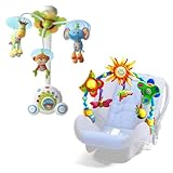 Tiny Love Soothe 'n Groove Mobile with Take Along Sunny Stroll Arch by Tiny Love
