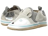 [ロビーズ] Robeez Husky Howard Soft Sole (Infant/Toddler) シューズ Grey 12-18 Months (US 4.5-6 Toddler) - M 