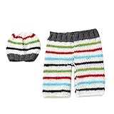 Zhhlinyuan Fashion Newborn Baby Boy Girl Crochet Knit Costume Photo Photography Prop Outfit 2174