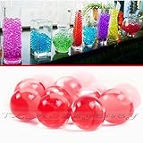 クリスタルボール　水でぷよぷよ　ジェリーボール　マジック　ガーデニング/水耕栽培/培養土類　赤