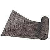 Waterloo Waterloo Non-Slip Drawer Liner Roll - 4 Rolls, Black [並行輸入品]