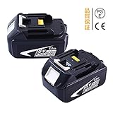 マキタBL1850互換バッテリー 18V 5.0Ah マキタBL1830 BL1840 BL1850対応互換 サムスンセルを採用 リチウムイオン電池 2個セット 【powayup 】