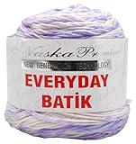 NASKA 手編み毛糸 エブリデイ バティック 並太 COL. 211 段染め タイプ 約140g350m N-110