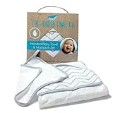 Large Baby Hooded Towel And Washcloth Set For Boys And Girls Ideal Newborn Baby Shower Gift Set For 