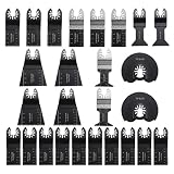 BABAN Mixed Oscillating Multitool Saw Blades Set Fits Bosch, Fein,Black and Decker,Chicago,Craftsman