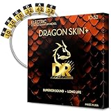 DR Strings (デーアール) エレキギター弦 クァンタムニッケルを巻弦に採用 DRAGON SKIN＋ DEQ-10/52 【国内正規品】