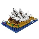 LOZ Building & Construction 9379 Sydney Opera House Building Blocks (620 Piece) [並行輸入品]
