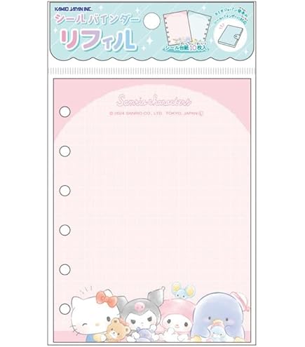Amazon.co.jp: カミオジャパン ハローキティ シールバインダーリフィル