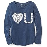 オールドネイビー OLD NAVY/ グラフィッククルーネックティ グッドナイトノラ トップス長袖Tシャツ L【並行輸入】