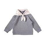 NAOMI ITO バンダナ付き ワッフルトップス グレー80cm 80744