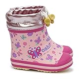 OSHKOSH(オシュコシュ) キッズ 防寒レインブーツ OSK WB145R ピンク