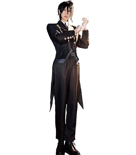 Amazon.co.jp: KTJMCOS 耐熱コスプレウィッグ セバスチャン