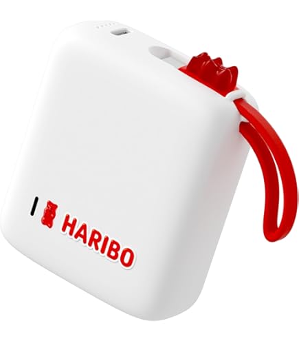 HARIBO ハリボー　モバイルバッテリー　モバ充 グミのハリボーがモバイルバッテリーになった！ かわいい見た目に高