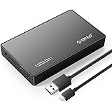 ORICO USB-C 3.5インチ HDDケース USB3.1 ハードディスクケース SATA3.0 外付け ケース 20TBまで 2.5 / 3.5 両方対応 USB3.0 6Gbps伝送 UASP高速 ツール不要 ブラック 3588C3-BK