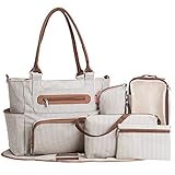 SoHo Collection, Grand Central Station 7 pieces Diaper Bag set by SoHo Designs