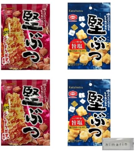 Amazon.co.jp: 【食べ比べ】堅ぶつ （旨塩味 160gx2袋