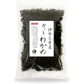 海藻本舗 カットわかめ 伊勢志摩産 国産 三重県 ワカメ 若布 100g | 国産 伊勢志摩産 カットわかめ 肉厚で歯ごたえのある乾燥わかめ 100g