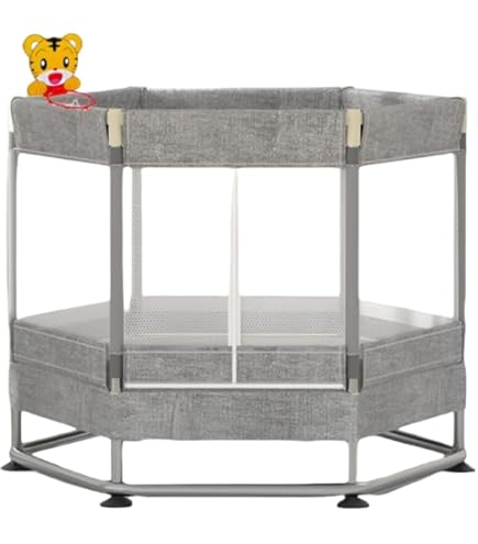 Amazon | トランポリン、子供用トランポリン、直径1.4メートル、耐荷重