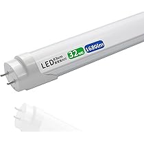 Amazon | led蛍光灯 32w形 直管 83cm グロー式工事不要 両側給電 T8