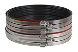 Everflowハスキータイプ、NO - HUB COUPLING WITH COLORED SHIELD 10 Inch 1510CS 1