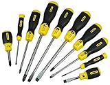 Stanley スタンレー ドライバセット 10個 クッショングリップ 5-64-977
