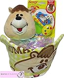 おむつ・おしりふきケーキ　　WC くまたんタオル・ぬいぐるみマスコットパスケース　SASSYレディバグ歯固め