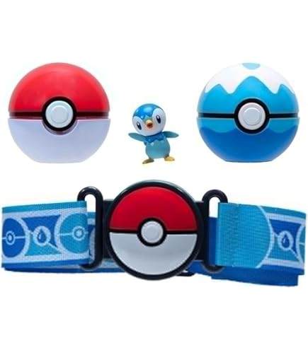 Pokémon Clip N Go Poke Ball Belt Set • Se priser