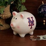 MLBニューヨークメッツ公式チーム貯金箱、マルチカラー、1サイズ