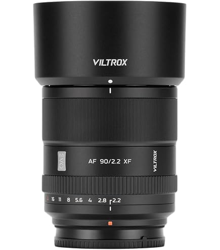 Amazon.co.jp: VILTROX AF 90mm f2.2 EVO XF Fujifilm Xマウント用 大