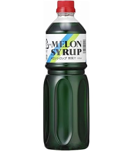 Amazon.co.jp: メロンシロップ 業務用 1000ml x2 かき氷シロップ