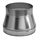 Broan 414 8" to 10" Round Duct Transition, NA [並行輸入品]