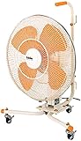 スイデン(suiden) キャスター扇 送風機フロアファン ハネ45cm 単相100V 首振式 SKF-45CD-1V
