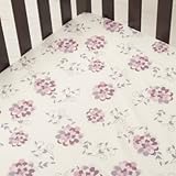 Fleur Crib Fitted Sheet by KidsLine [並行輸入品]