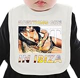 Everything Gets Wet In Ibiza ネクタイを有する有機ビブ Medium