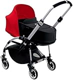 Bugaboo Bee3 Stroller & Bassinet - Red - Black - Aluminum by Bugaboo [並行輸入品]