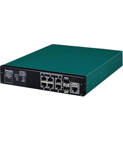 Amazon.co.jp: パナソニックLSネットワークス PN260493H 6ポート PoE