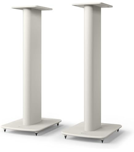 Amazon | KEF SQ1 スピーカースタンド (ペア) [ミネラルホワイト] | Q