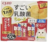 CIAO (チャオ) すごい乳酸菌ちゅ~る まぐろバラエティ 14g×20本