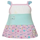 2016年 夏物 UZUCHAT ウズチャット 天竺 ３段切替 キャミソール UZULAND ウズランド 裾総柄部分-ピンク◇90cm
