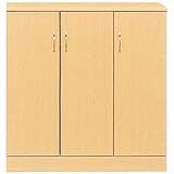 ローシューズボックス 下駄箱 幅90cm×奥行38cm×高さ92cm 日本製 ナチュラル 【 完成品 】 大川家具