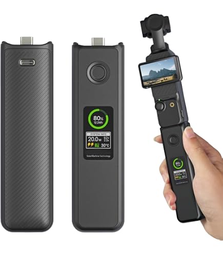 Amazon | DJI Osmo pocket 3 対応 バッテリーハンドルキット