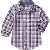 ジンボリー GYMBOREE/ プラッドシャツ トップス長袖シャツ 12～18ヶ月【並行輸入】
