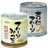 12缶 or 24缶 フルーツ缶詰 2種 みつ豆 杏仁 みつまめ あんみつ 果物缶 黄桃 パインアップル みかん 寒天 あんみつ 朝食 デザート スイーツ おやつ 缶詰 健康 ローリングストック 防災 保存食 災害食 非常食 備蓄 お取り寄せ グルメ ごちそうマーケット (フルーツみつ豆12缶)